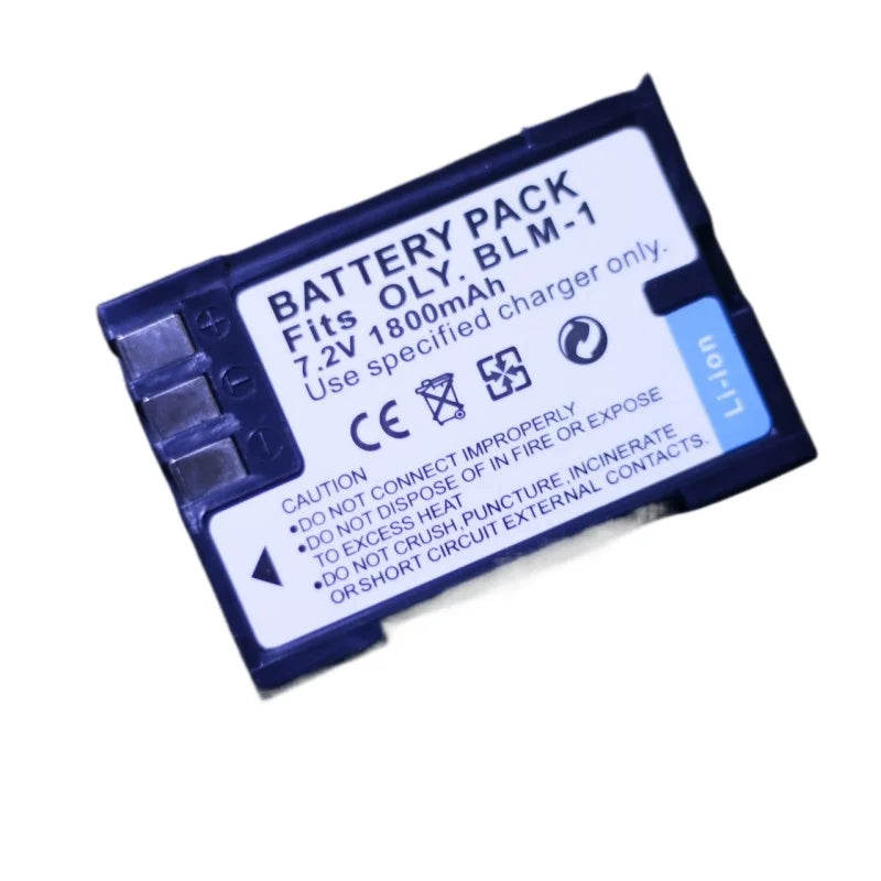 New PS-BLM1 BLM-1 Camera Battery for Olympus BLM5 C-5060 C-7070 C-8080 E-1 E-3 E-30 E-520 EVOLT E-300 E-330 E-500 E-510