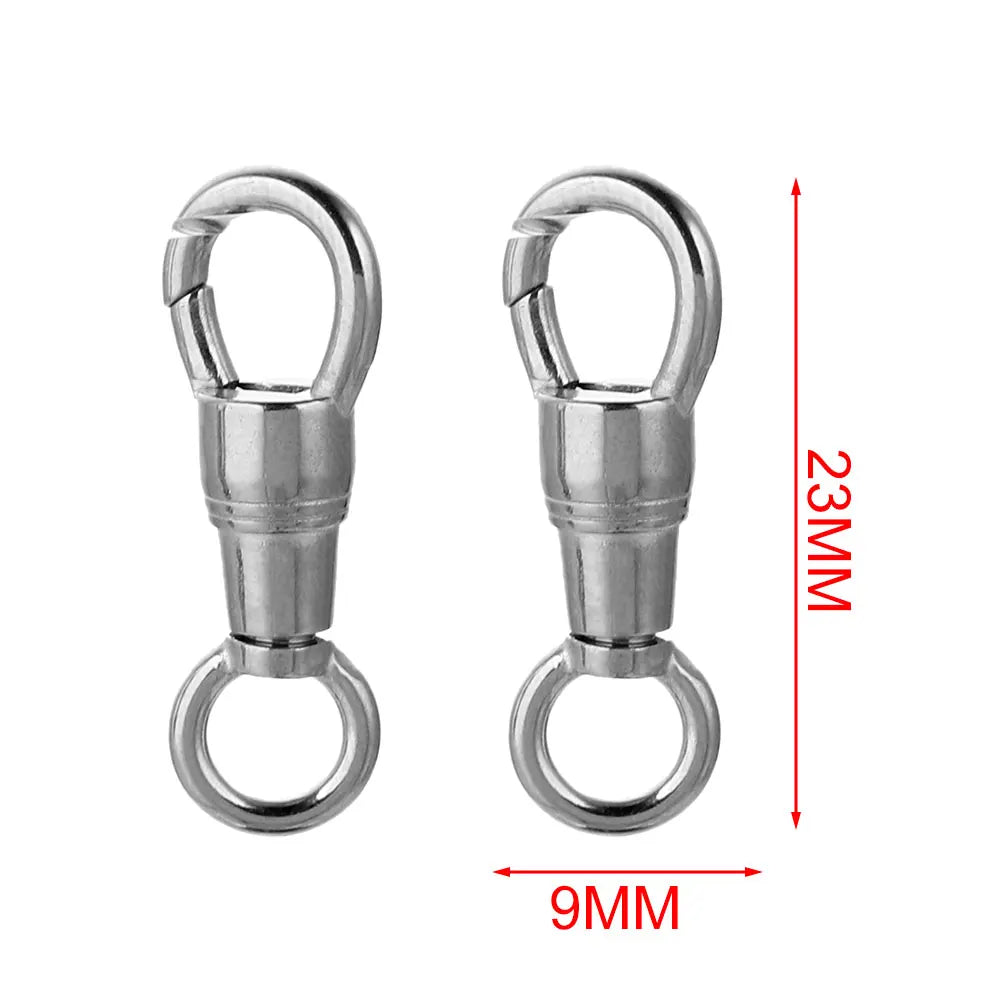 2pcs/lot Stainless Steel Bag Key Chain Hook Clasps Lobster Clasp Hooks Connectors for DIY Jewelry Making Supplies Accessories