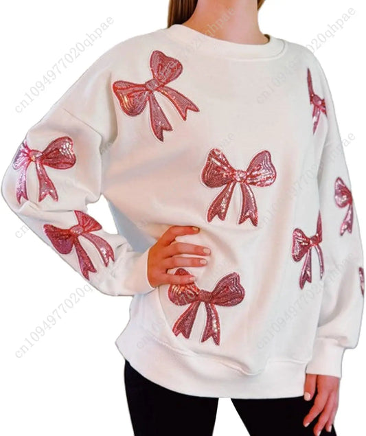 Cute Hoodies for Teen Girls Women Y2k Floral Graphic Oversized Sweatshirt Long Sleeve Aesthetic Preppy Clothes