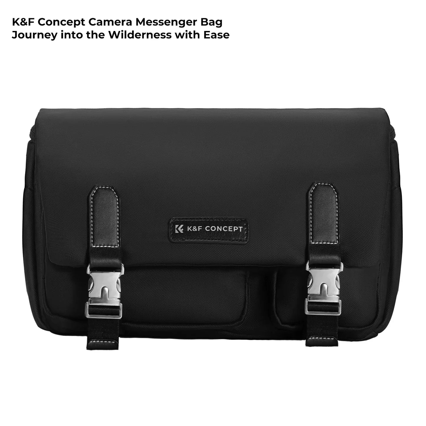 K&F Concept Zipper Buckle Camera Sling Bag Travel Photography Shoulder Bag For Sony DSLR SLR Camera Accessories Tripod Holder