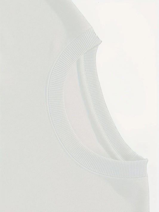 Men's Gothic Ram Head Horns Graphic Sweatshirt Pullover Dark Navy Blue with White Ram Skull Statement Gothic Style Sweater