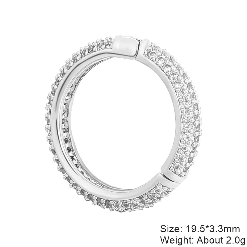 Juya DIY Decoration Carabiner Fastener Spring Lobster Screw Locket Clasps Accessories For Keychain Necklace Making