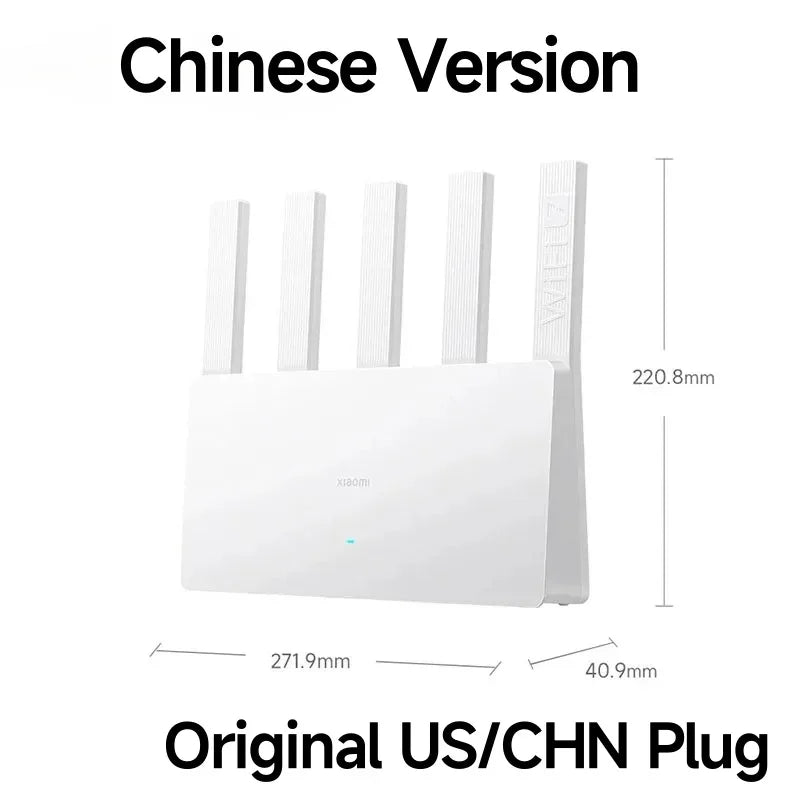Xiaomi BE5000 Router Wi-Fi 7 Dual-Frequency Mesh Network 2.4/5GHz with 2.5G High-Speed Port IPTV OFDMA Signal Amplifier for Home
