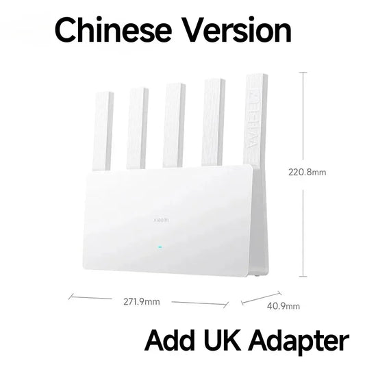 Xiaomi BE5000 Router Wi-Fi 7 Dual-Frequency Mesh Network 2.4/5GHz with 2.5G High-Speed Port IPTV OFDMA Signal Amplifier for Home