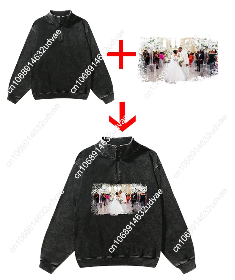 US Army Engineer Branch EN Retro Sweatshirt Man Woman Teenager Vintage Pullover Half Sweat Custom Made Tops Sleeved Tshirt