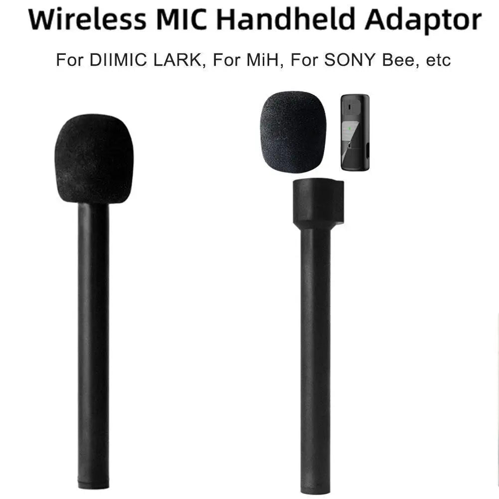 Microphone Interview Handle Adapter for DJI Mic Wireless Microphone Handheld Mount 2024 Videography Audio Accessories