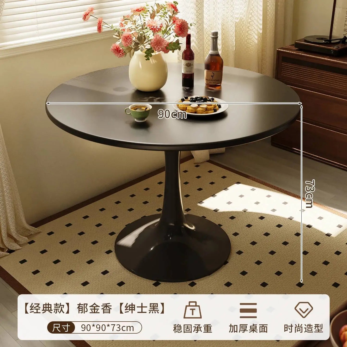 Luxury Wooden Space Saving Desk Minimalist Dining Living Room Cafe Table Furniture Desk Coffee Tables For Living Room Furniture