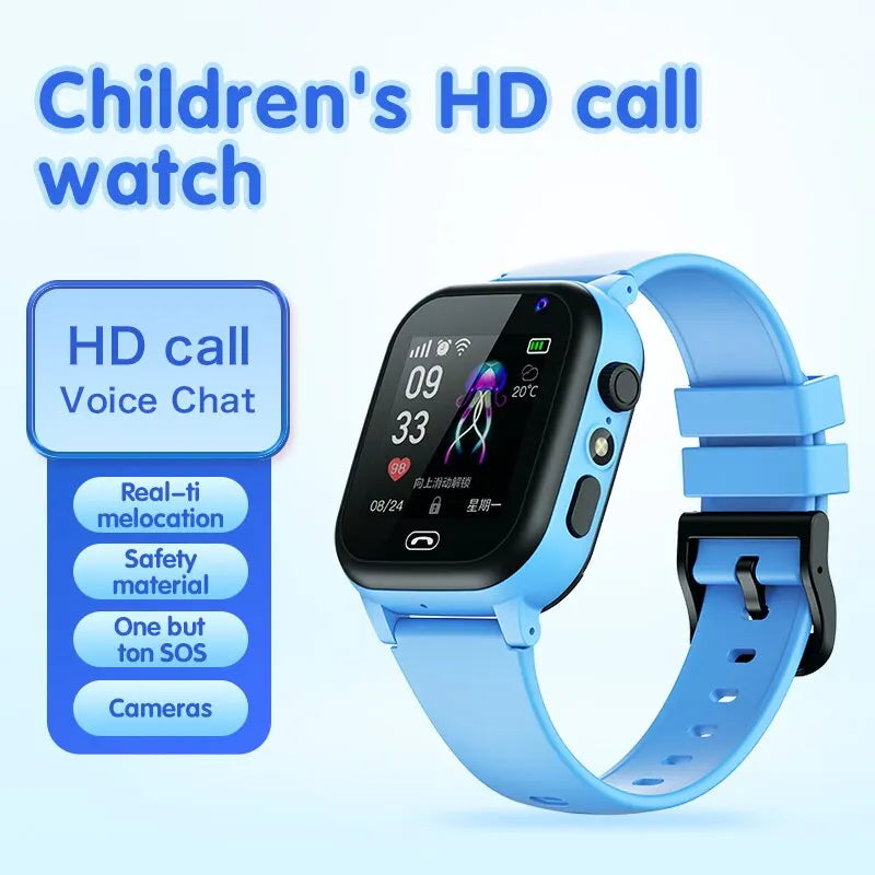 Kids Smart Watch SOS Call Outdoor Sport 2G Children Phone SmartWatch Real Location Tracker Children Photo Camera Gift Boy Girls