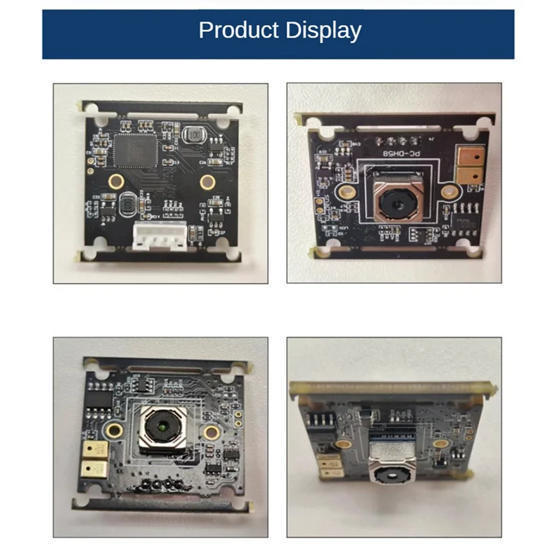 B04C-4K HD Autofocus USB Camera Module 3840X2160 30FPS IMX258 Sensor 79° 66.4° 53.1° Built-In Microphone Auto Focus Lens