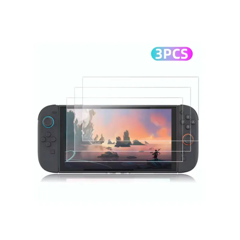 Screen Protector Tempered Glass for Switch Nintend 2 Model 2025，Transparent HD Clear Anti-Scratch Screen Protector Accessories