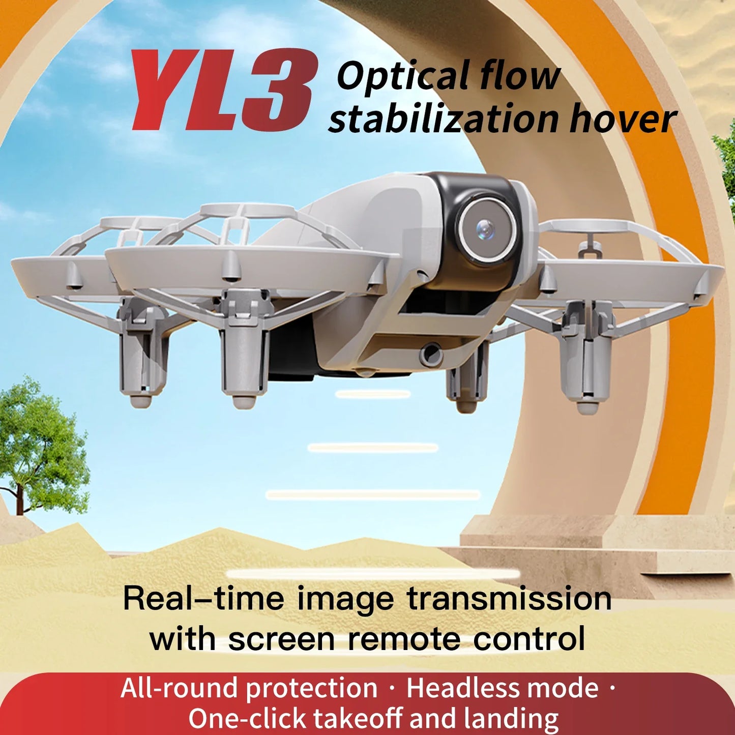 OPPO YL3 GPS Drone Multiple Batteries 8K HD Camera With Screen Remote Control Avoidance Aerial Quadcopter Ultralong Battery Life