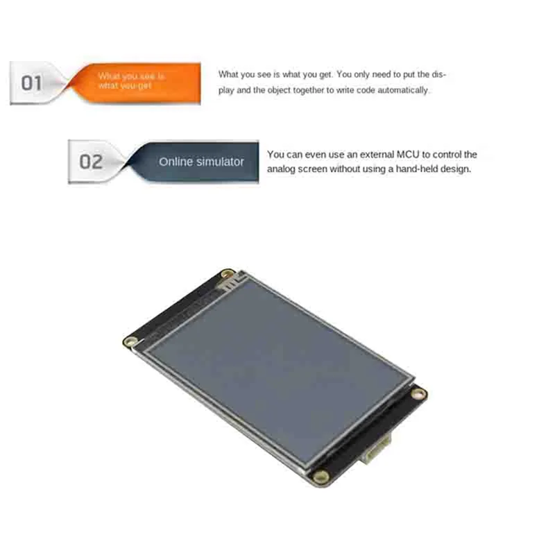 T35C  HMI LCD Touch Display NX4832K035 3.5-Inch Resistive Display Enhanced Series UASRT TFT LCD Module